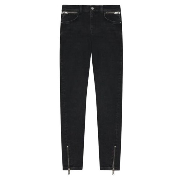 Anine Bing Women's Black Jax Skinny Cut Jeans Size 24 NEW $235 [jb] - Picture 2 of 9